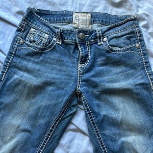 Charme boot cut jeans size 28.